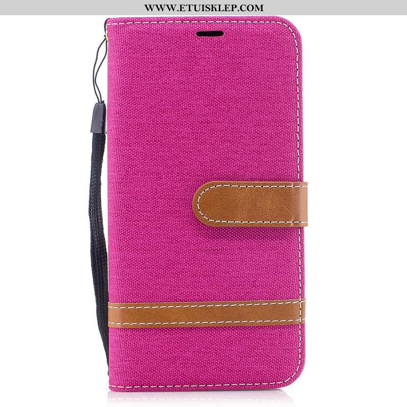 Etui Samsung Galaxy A30s Trendy Futerał Nowy Gwiazda Karta Denim Ciemno Niebieski Tanie