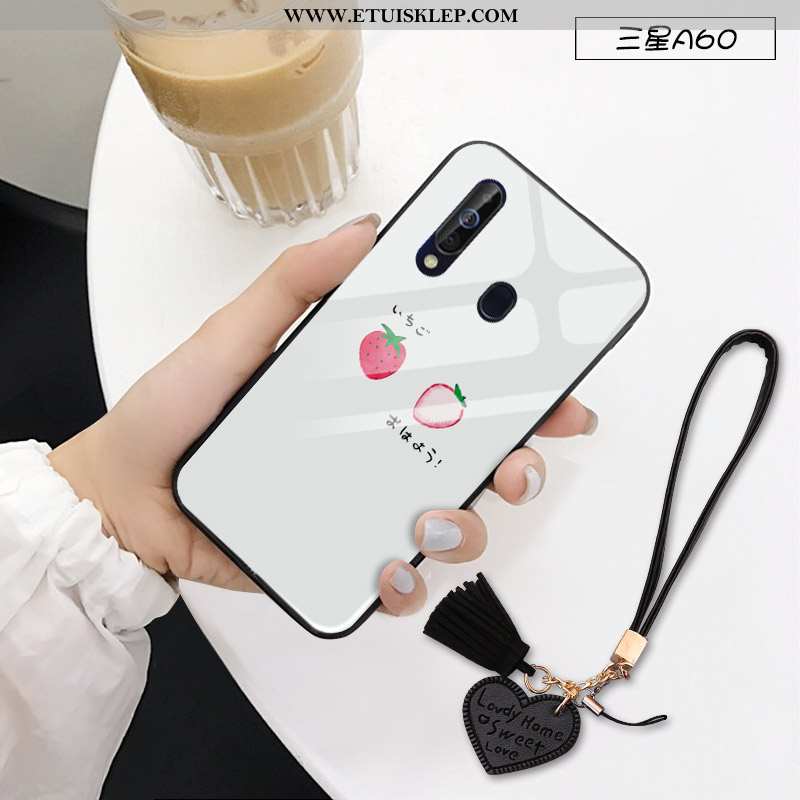 Etui Samsung Galaxy A60 Szkło Trudno Trendy Kreatywne Anti-fall Gwiazda All Inclusive Tanie