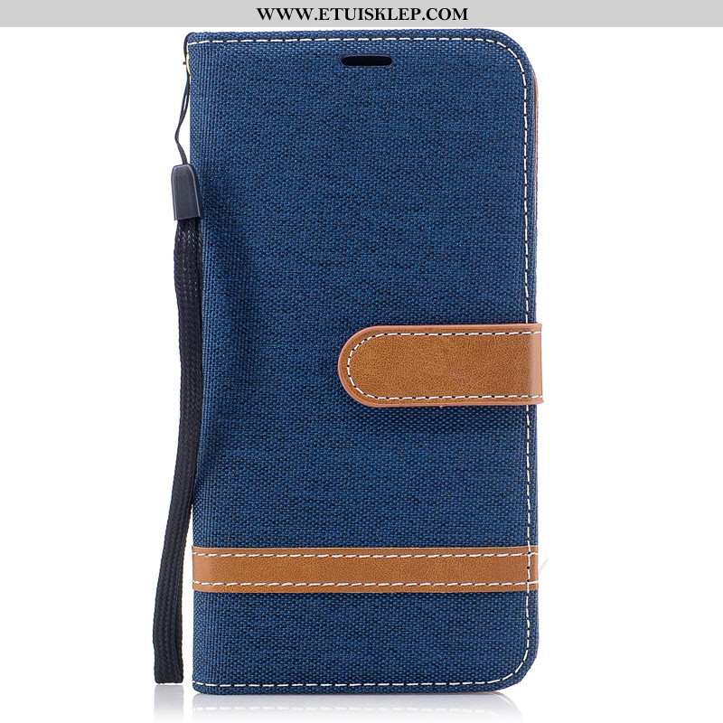 Etui Samsung Galaxy A70 Portfel Obudowa Ochraniacz Skórzane Denim Gwiazda Oferta