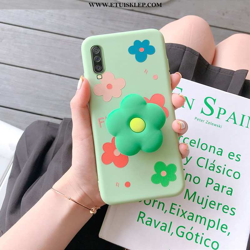 Etui Samsung Galaxy A70 Silikonowe Kwiaty Piękny Trendy Anti-fall Mały Tanie