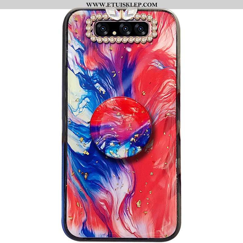 Etui Samsung Galaxy A80 Moda Telefon Komórkowy Czerwony Kolor Ochraniacz Wspornik Futerał Kup