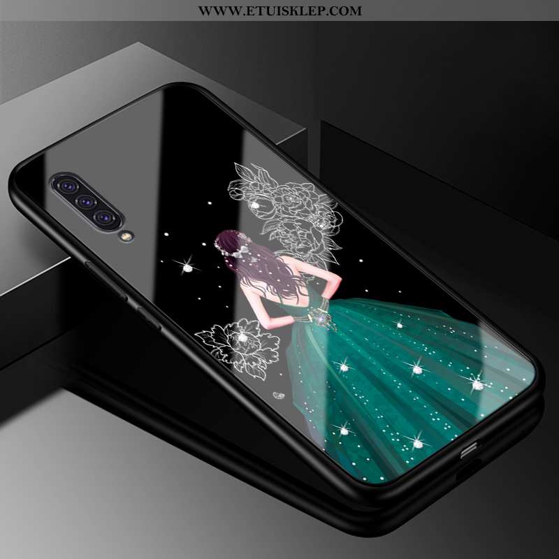 Etui Samsung Galaxy A90 5g Trendy Czarny Piękny Silikonowe Telefon Komórkowy All Inclusive Sklep