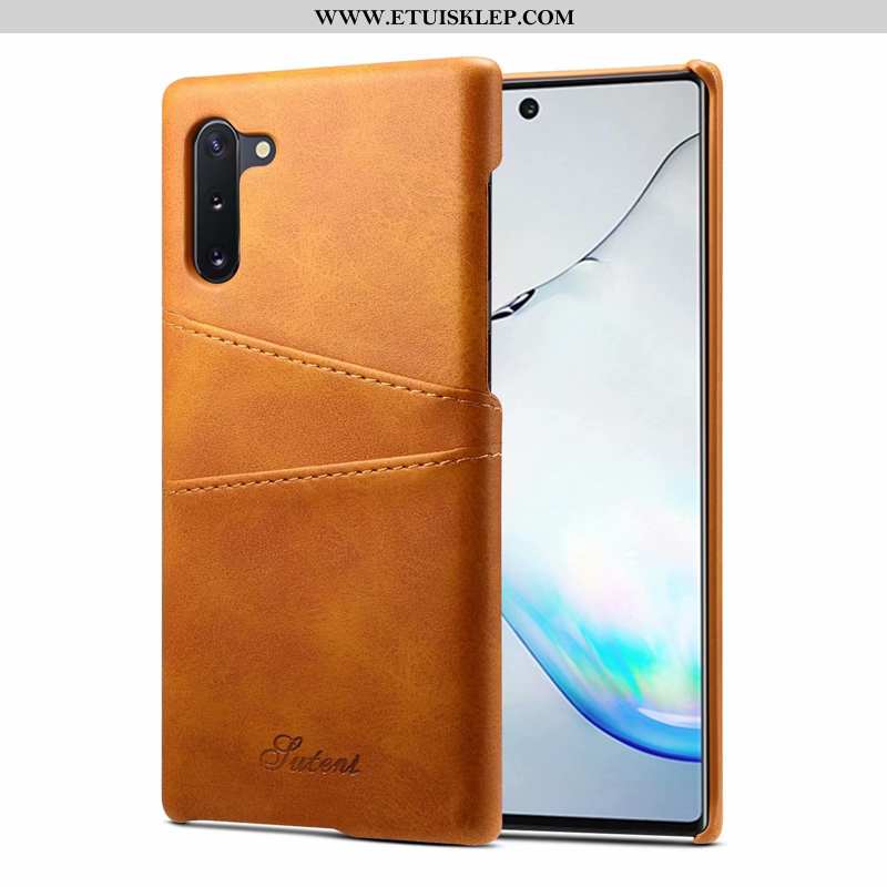 Etui Samsung Galaxy Note 10 Cienkie Europa Skórzane Kreatywne Super Futerał Karta Sprzedam