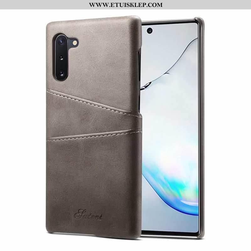 Etui Samsung Galaxy Note 10 Cienkie Europa Skórzane Kreatywne Super Futerał Karta Sprzedam