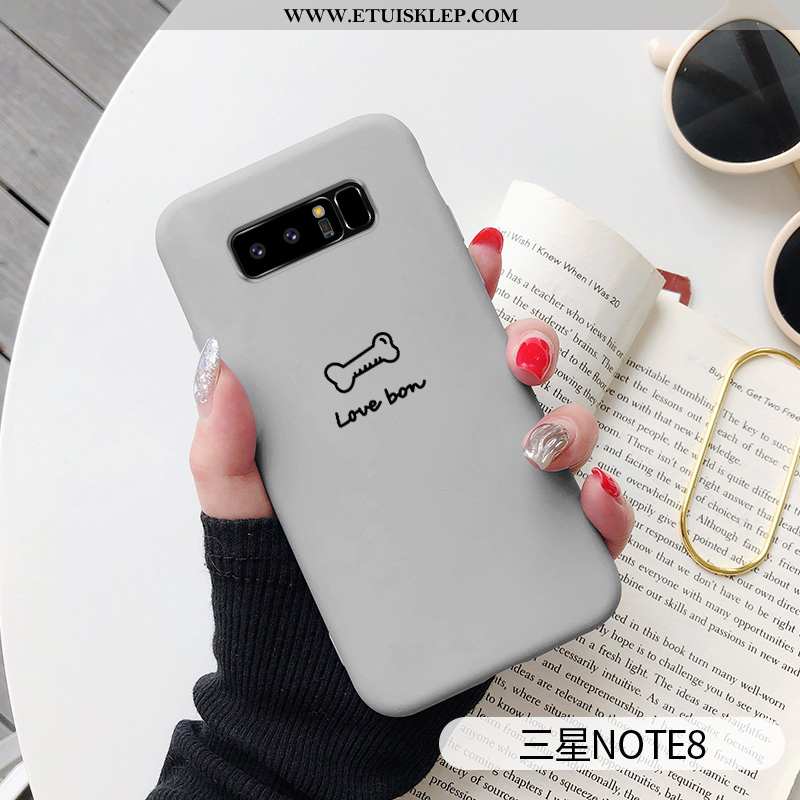 Etui Samsung Galaxy Note 8 Kreskówka Anti-fall Trendy Telefon Komórkowy Psy Wiatr Proste Sklep