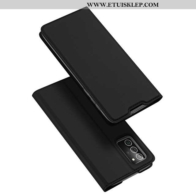 Etui Samsung Galaxy Note20 Cienkie Telefon Komórkowy Czarny Futerał Super Anti-fall Gwiazda Sprzedam