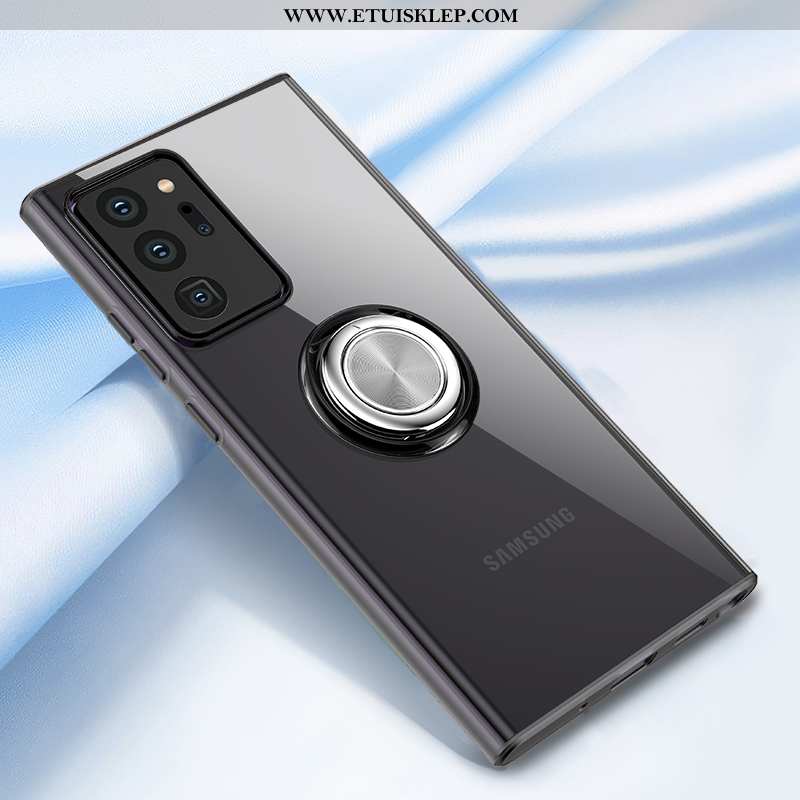 Etui Samsung Galaxy Note20 Ultra Silikonowe Anti-fall Wspornik Telefon Komórkowy Super Gwiazda Ring 