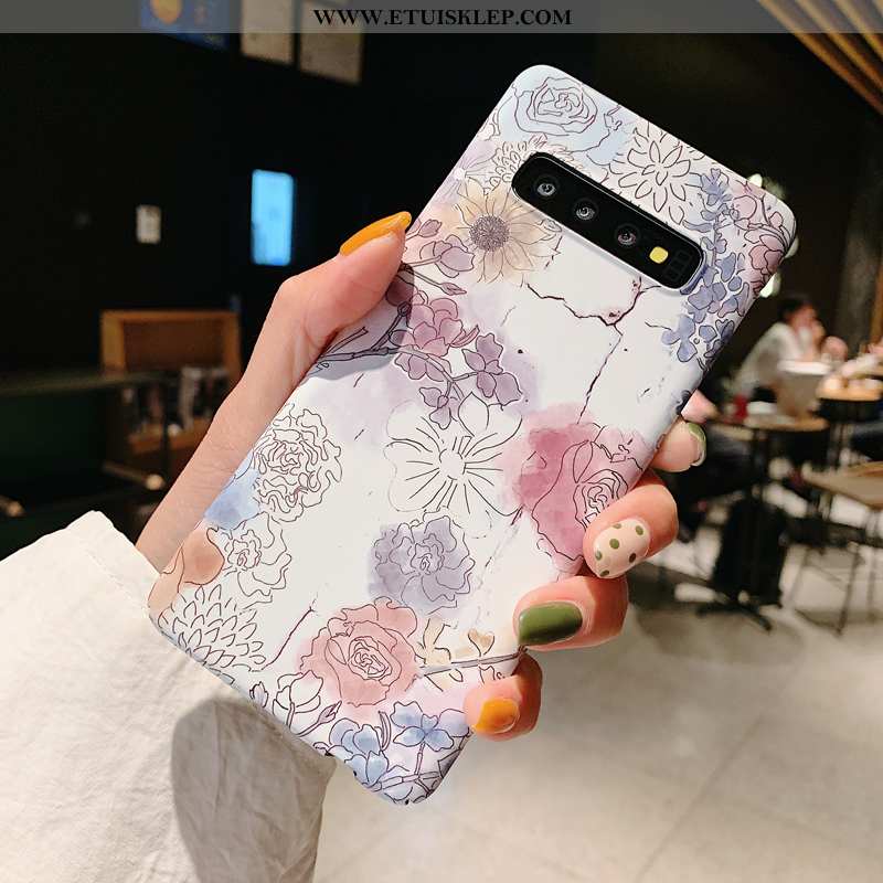 Etui Samsung Galaxy S10+ Kreatywne Niebieski All Inclusive Trudno Proste Duży Kup