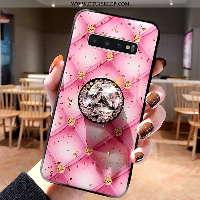 Etui Samsung Galaxy S10+ Kreatywne Rhinestone Wzór Ochraniacz Miękki Futerał Gwiazda Online