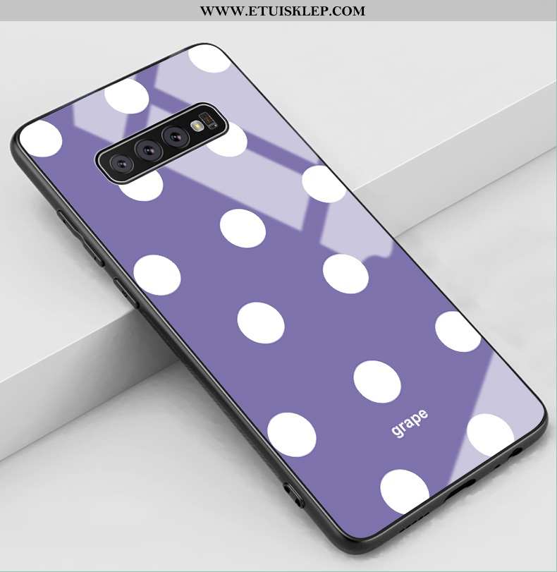 Etui Samsung Galaxy S10+ Moda Punkt Fali Anti-fall Zakochani Futerał Proste Świeży Sklep