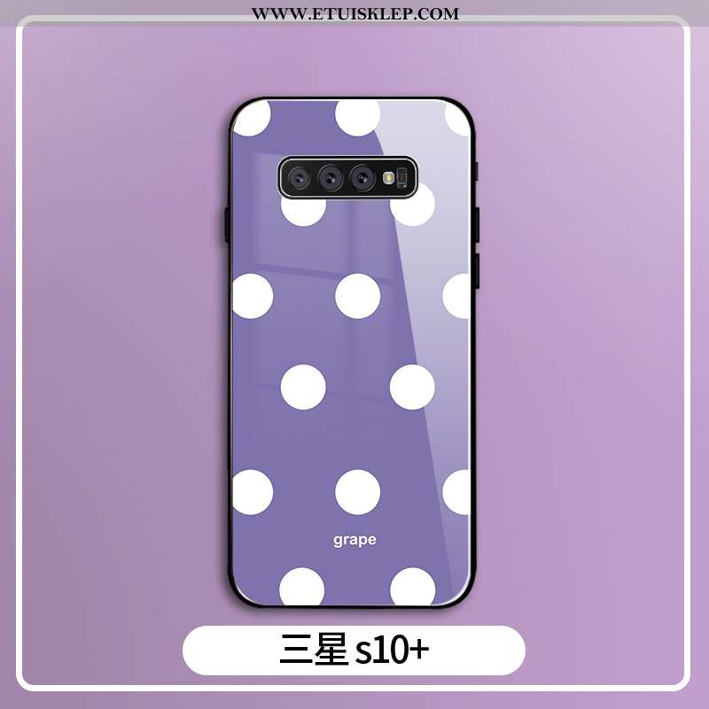 Etui Samsung Galaxy S10+ Moda Punkt Fali Anti-fall Zakochani Futerał Proste Świeży Sklep