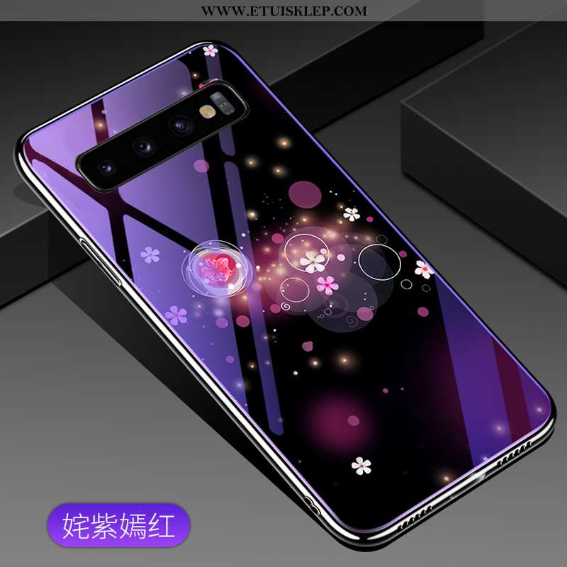 Etui Samsung Galaxy S10+ Ochraniacz Futerał Gwiazda All Inclusive Purpurowy Pu Na Sprzedaż