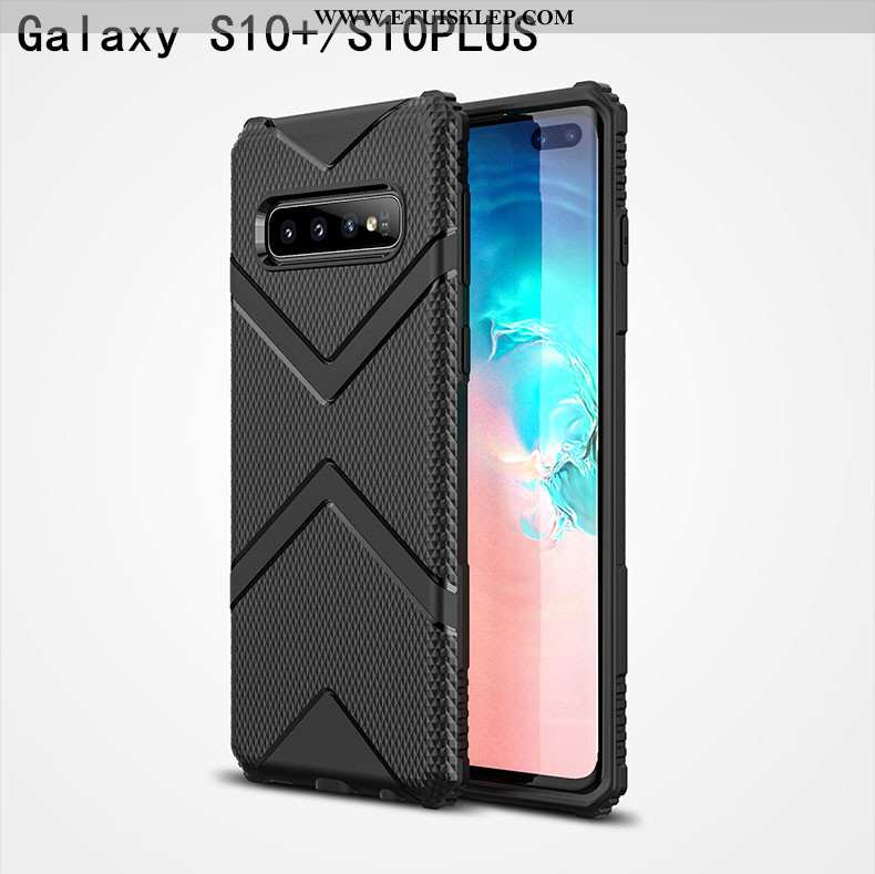 Etui Samsung Galaxy S10+ Silikonowe Telefon Komórkowy All Inclusive Cienkie Anti-fall Balon Gwiazda 