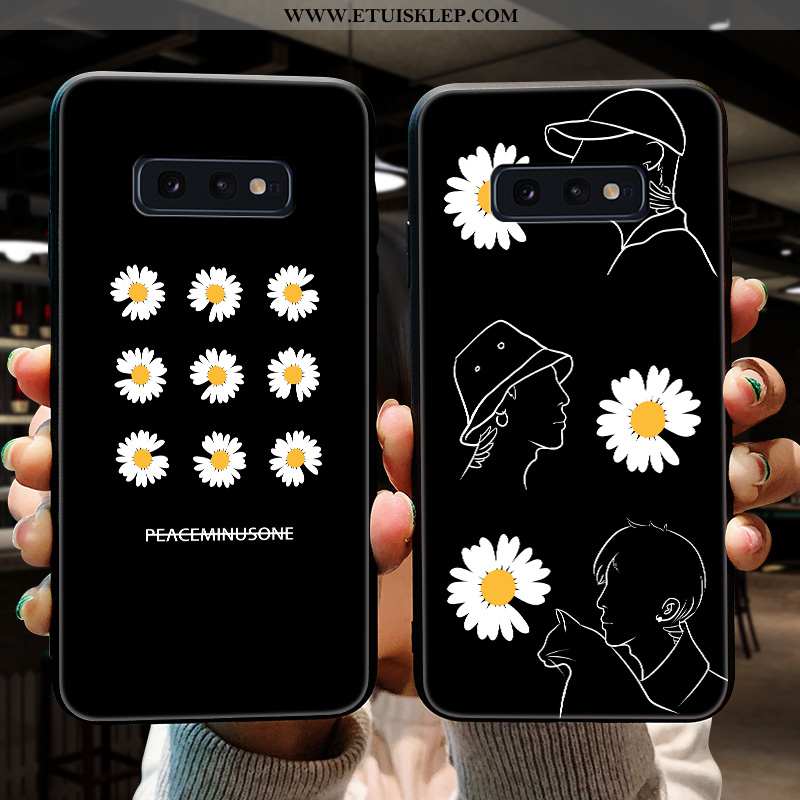 Etui Samsung Galaxy S10e Silikonowe Futerał Czerwony Netto Czarny Miękki Gwiazda Tanie