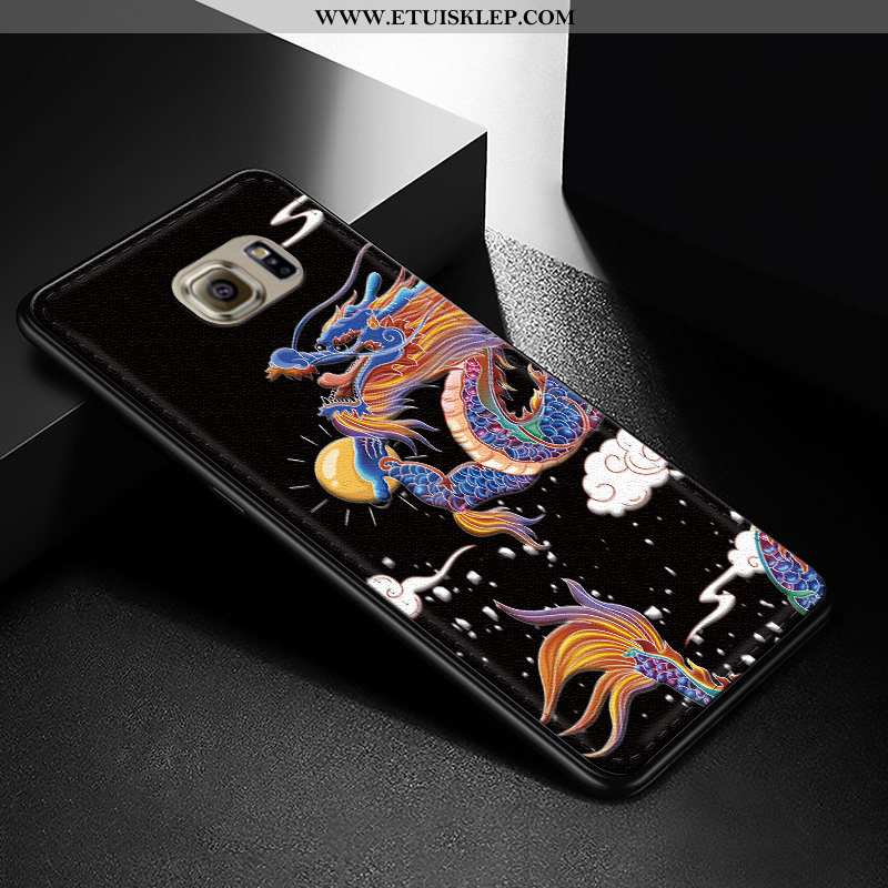 Etui Samsung Galaxy S6 Edge Relief Ochraniacz Futerał Wzór Trendy Moda Dyskont