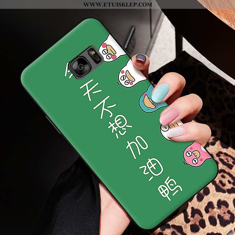 Etui Samsung Galaxy S6 Silikonowe Telefon Komórkowy Futerał Zakochani Miękki Zielony Online