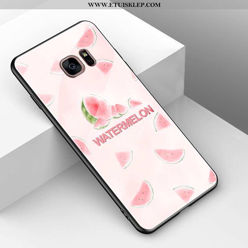 Etui Samsung Galaxy S7 Ochraniacz Trendy Anti-fall Czerwony Netto Kreskówka Miękki Kreatywne Tanie