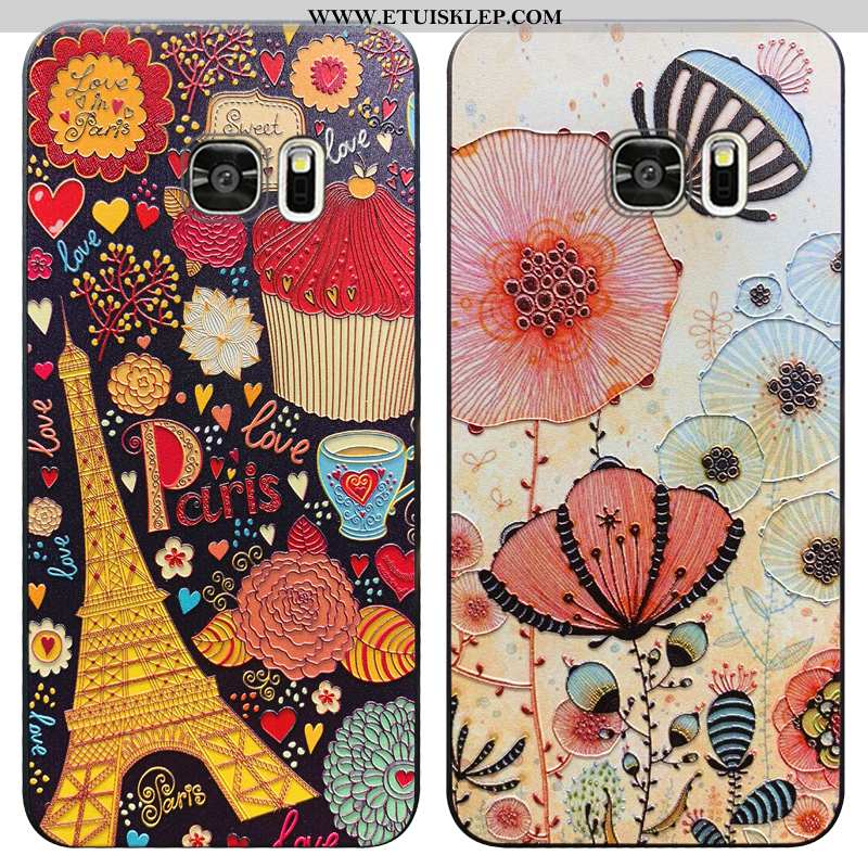 Etui Samsung Galaxy S7 Trendy All Inclusive Vintage Ochraniacz Kreatywne Silikonowe Dyskont