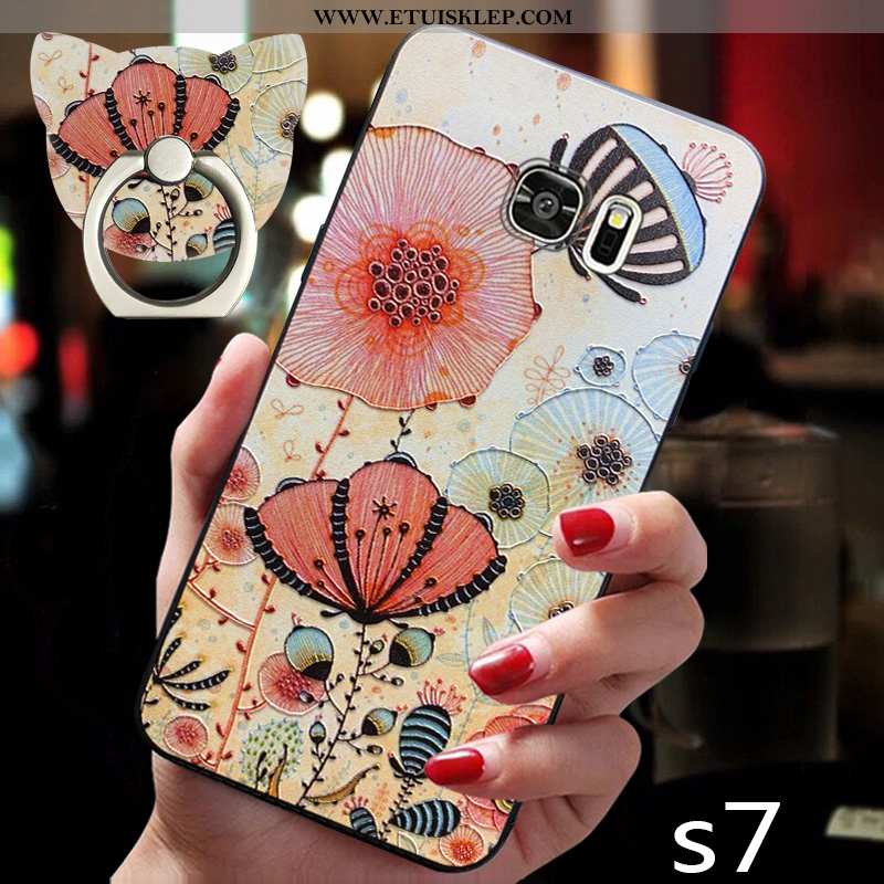 Etui Samsung Galaxy S7 Trendy All Inclusive Vintage Ochraniacz Kreatywne Silikonowe Dyskont