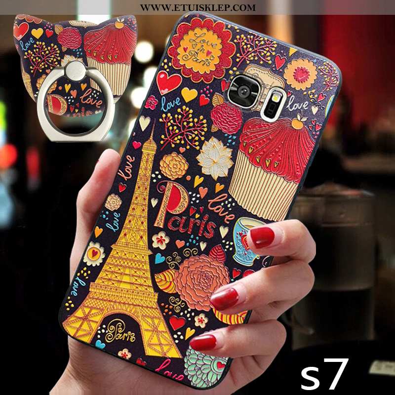 Etui Samsung Galaxy S7 Trendy All Inclusive Vintage Ochraniacz Kreatywne Silikonowe Dyskont