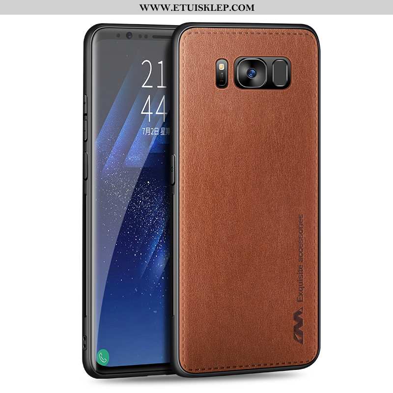 Etui Samsung Galaxy S8 Cienkie Wysoki Koniec Skórzane Anti-fall Telefon Komórkowy Lekki Luksus Bizne