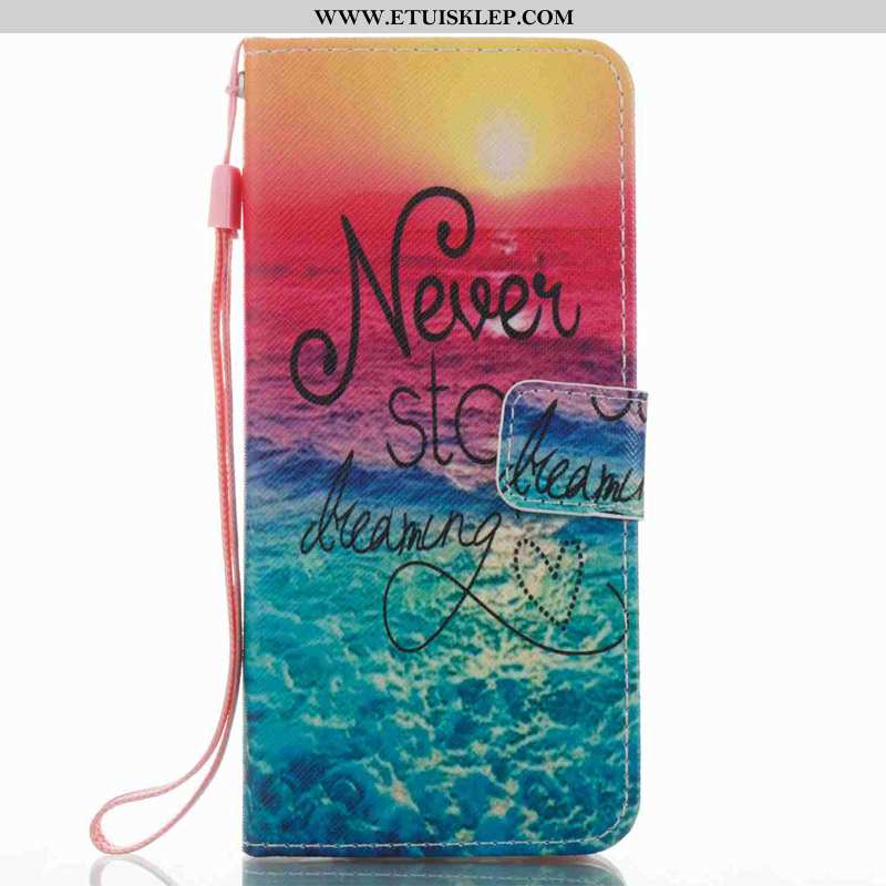 Etui Samsung Galaxy S8 Kreskówka Skórzane Czerwony Klamra Karta Wzór Kup