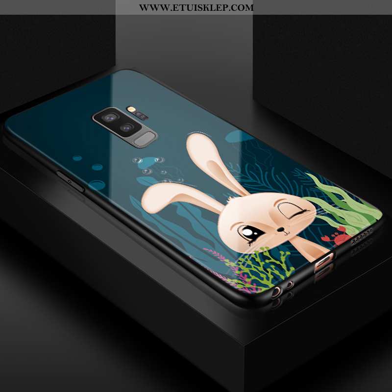 Etui Samsung Galaxy S9+ Kreskówka Telefon Komórkowy Obrzeża Zielony Silikonowe Gwiazda Szkło Sprzeda