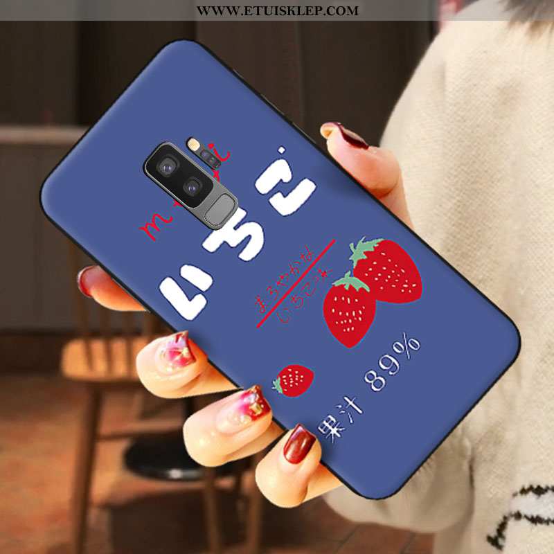 Etui Samsung Galaxy S9+ Trendy Telefon Komórkowy Czerwony Netto Zakochani Nowy Futerał Nubuku Tani