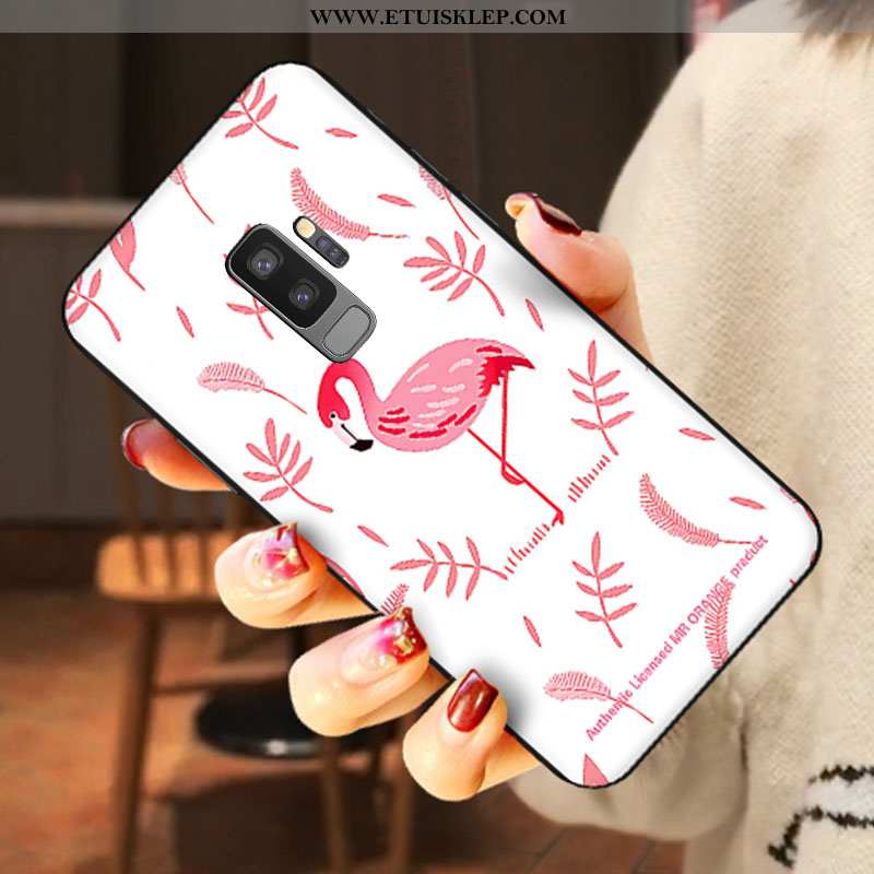 Etui Samsung Galaxy S9+ Trendy Telefon Komórkowy Czerwony Netto Zakochani Nowy Futerał Nubuku Tani