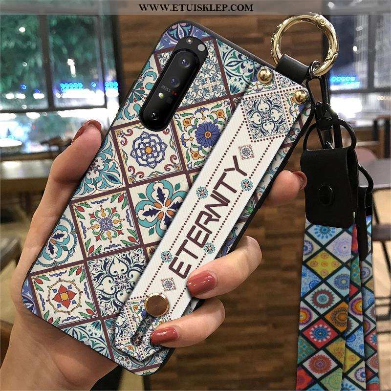 Etui Sony Xperia 1 Ii Vintage Ochraniacz Pałac Zielony Futerał Miękki Chiński Styl Online