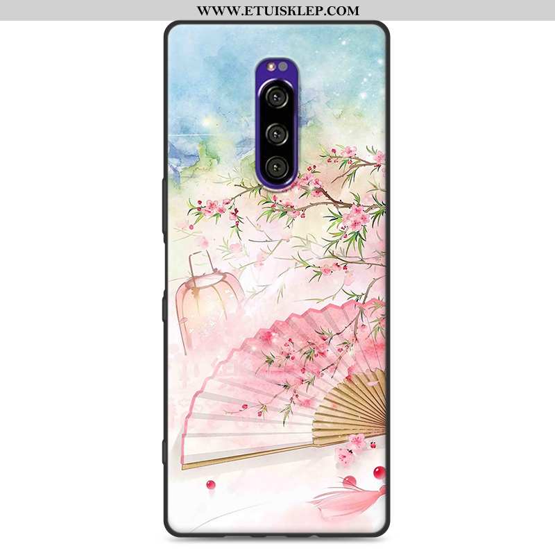 Etui Sony Xperia 1 Kreatywne Futerał Chiński Styl Ochraniacz Telefon Komórkowy Różowe Online