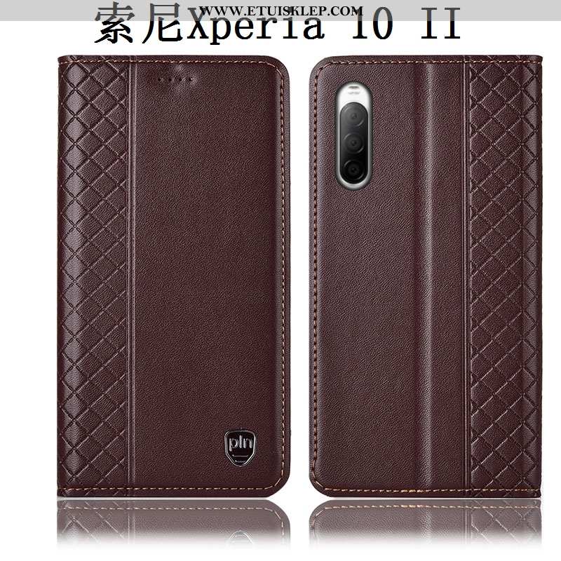 Etui Sony Xperia 10 Ii Ochraniacz Anti-fall Telefon Komórkowy Obudowa Futerał Czerwony Na Sprzedaż