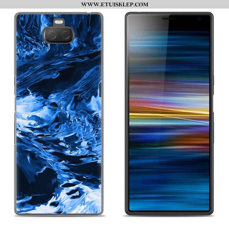 Etui Sony Xperia 10 Plus Kreatywne Silikonowe Futerał Obrzeża Telefon Komórkowy Zielony Tanie