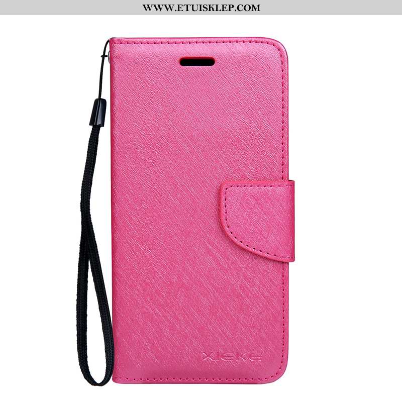 Etui Sony Xperia 10 Plus Skórzane Futerał Różowe Obudowa Telefon Komórkowy Biznes Jedwab Sklep