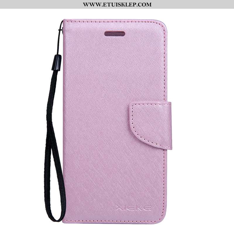 Etui Sony Xperia 10 Plus Skórzane Futerał Różowe Obudowa Telefon Komórkowy Biznes Jedwab Sklep