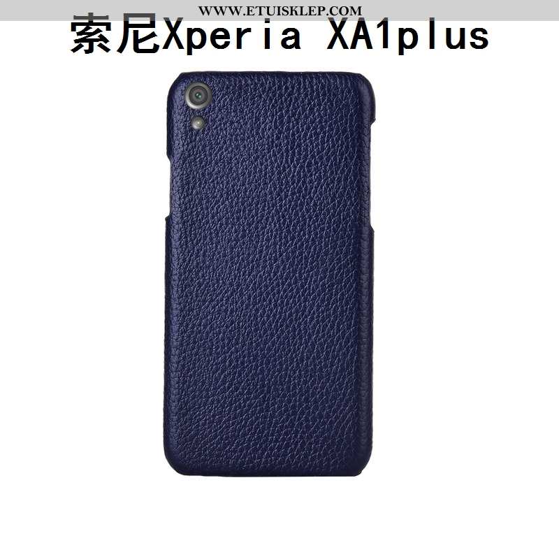 Etui Sony Xperia Xa1 Plus Kreatywne Litchi Ochraniacz Anti-fall Luksusowy Czerwony Sklep