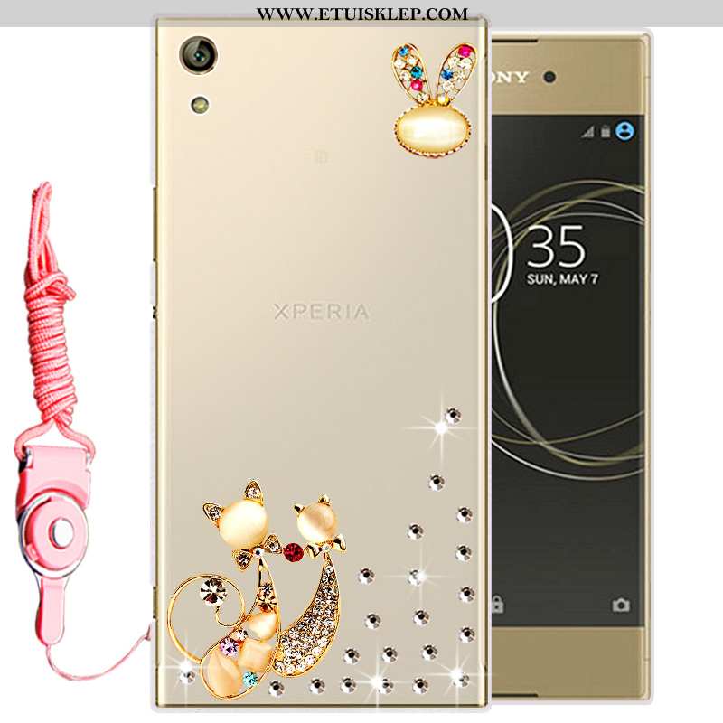 Etui Sony Xperia Xa1 Ultra Silikonowe Telefon Komórkowy Złoto Miękki Futerał Oferta