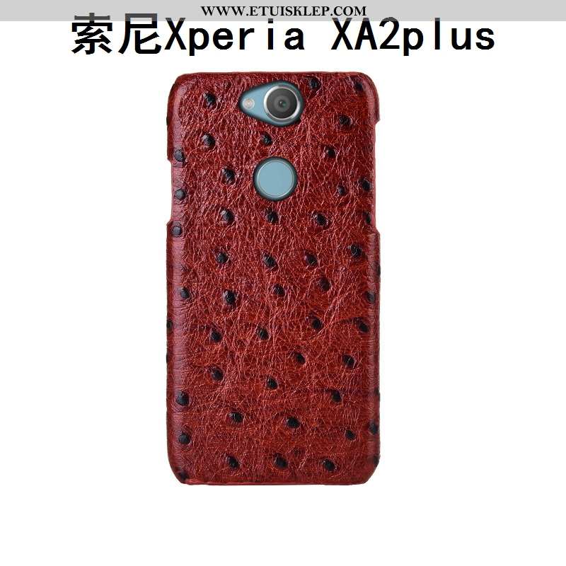 Etui Sony Xperia Xa2 Plus Luksusowy Ochraniacz Bydło Telefon Komórkowy Futerał Ptak Sklep