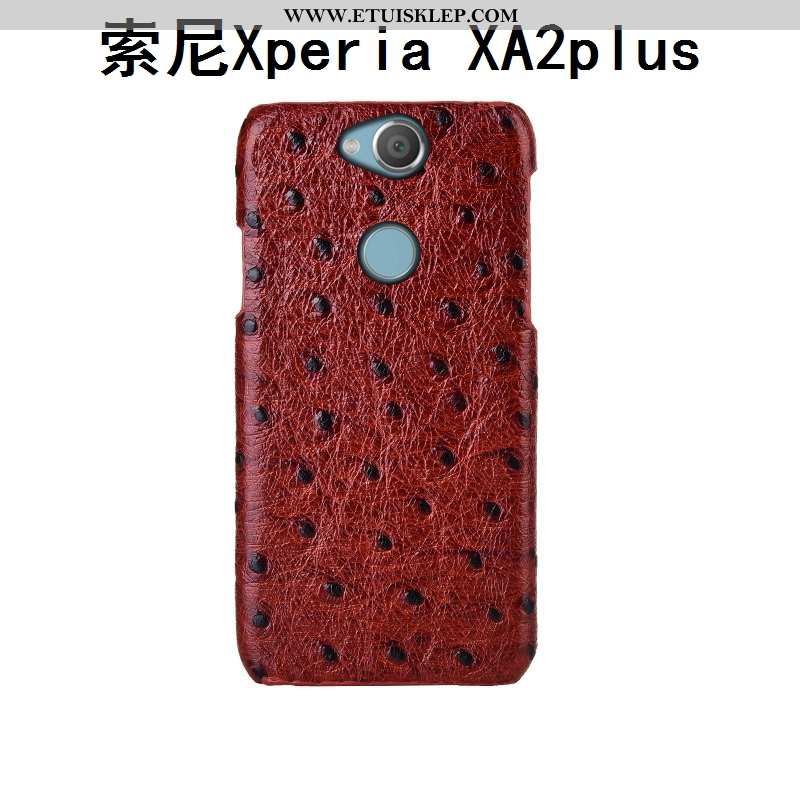 Etui Sony Xperia Xa2 Plus Luksusowy Ochraniacz Bydło Telefon Komórkowy Futerał Ptak Sklep