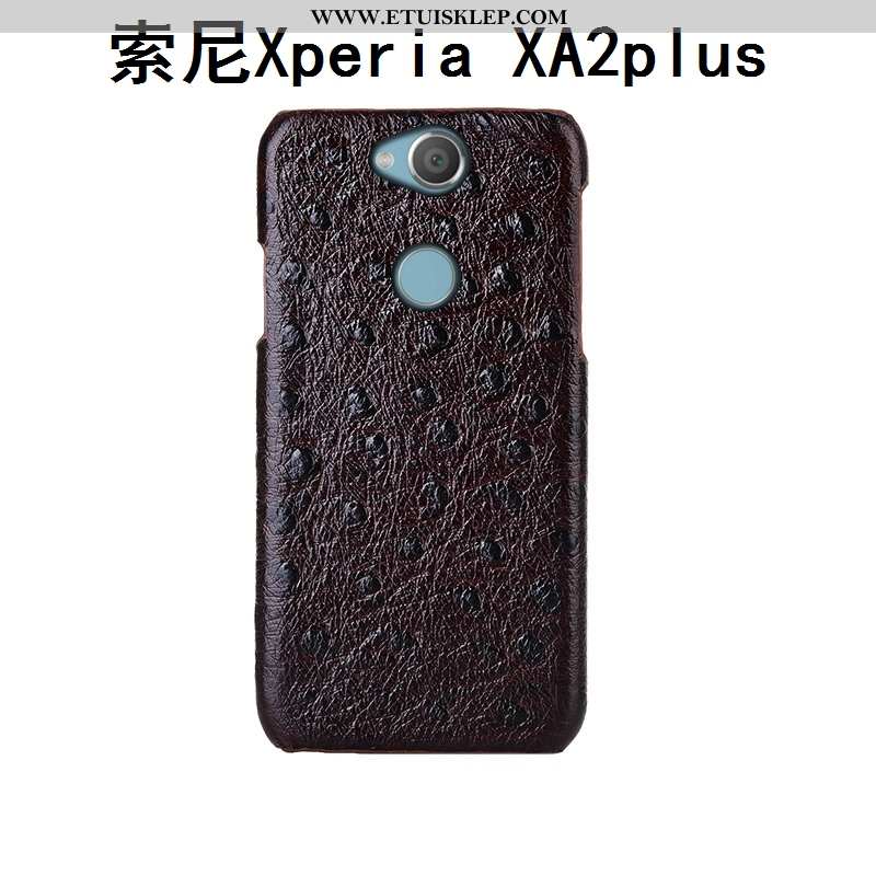 Etui Sony Xperia Xa2 Plus Luksusowy Ochraniacz Bydło Telefon Komórkowy Futerał Ptak Sklep