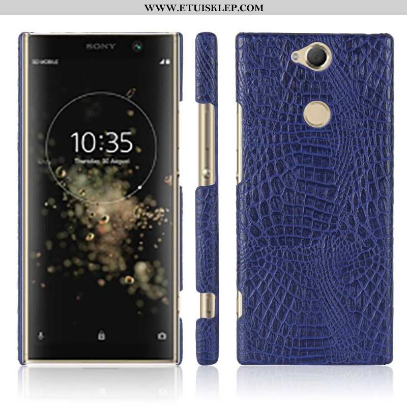 Etui Sony Xperia Xa2 Plus Ochraniacz Futerał Ciemno Niebieski Telefon Komórkowy Tanie