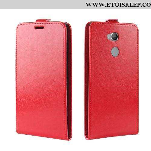 Etui Sony Xperia Xa2 Ultra Skórzane Telefon Komórkowy Anti-fall Czerwony Obudowa Futerał All Inclusi