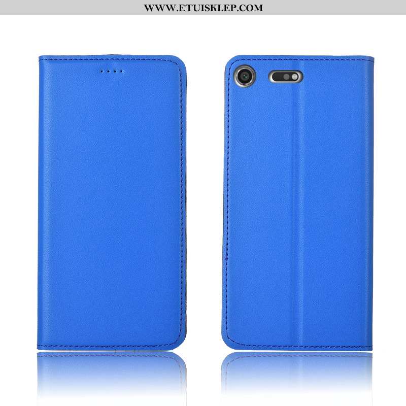 Etui Sony Xperia Xz1 Compact Miękki Futerał Anti-fall Niebieski Nowy All Inclusive Telefon Komórkowy