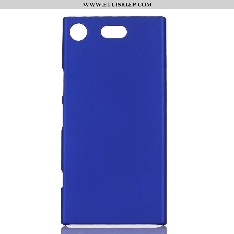 Etui Sony Xperia Xz1 Compact Nubuku Niebieski Trudno Futerał Telefon Komórkowy Tani