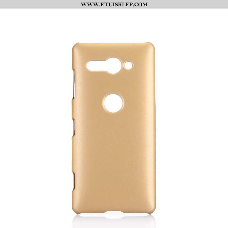 Etui Sony Xperia Xz2 Compact Nubuku Futerał Telefon Komórkowy Żółty Anti-fall Jednolity Kolor Dyskon
