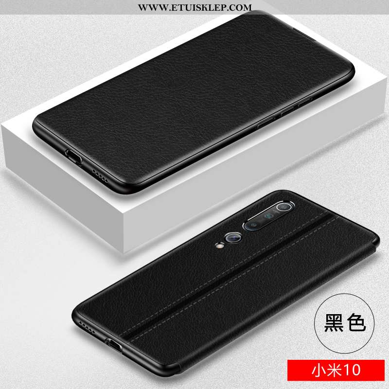 Etui Xiaomi Mi 10 Osobowość Telefon Komórkowy Biznes Anti-fall Wysoki Koniec Trendy Klapa Sklep