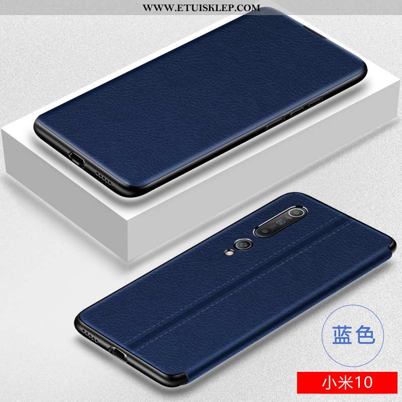 Etui Xiaomi Mi 10 Osobowość Telefon Komórkowy Biznes Anti-fall Wysoki Koniec Trendy Klapa Sklep