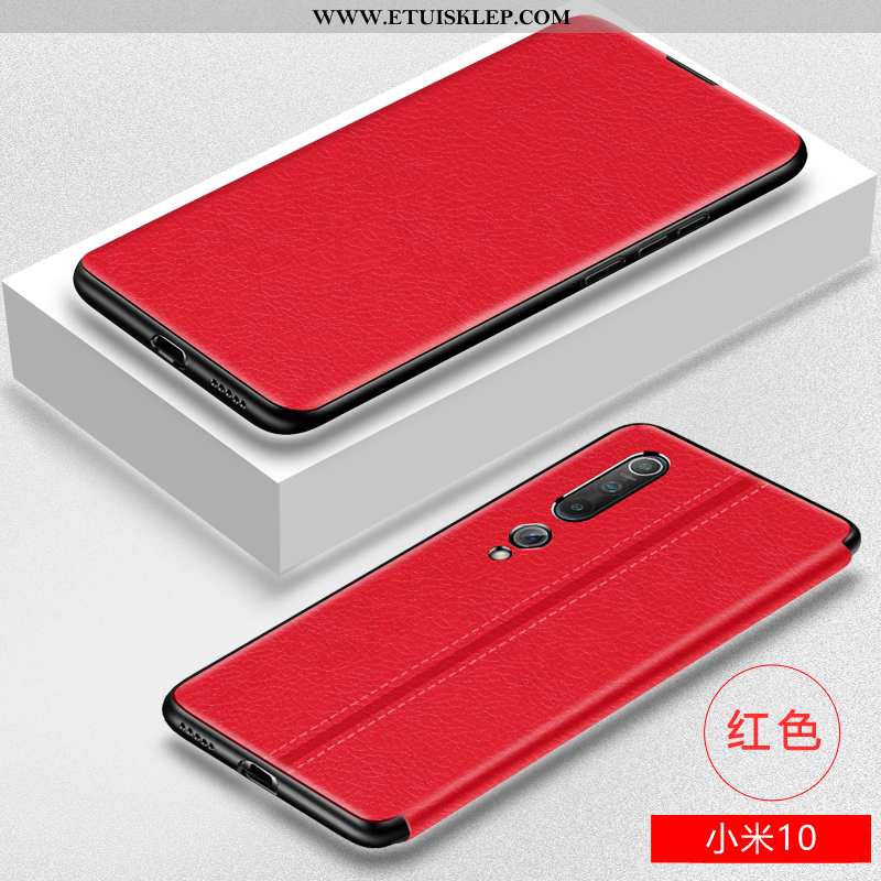 Etui Xiaomi Mi 10 Osobowość Telefon Komórkowy Biznes Anti-fall Wysoki Koniec Trendy Klapa Sklep