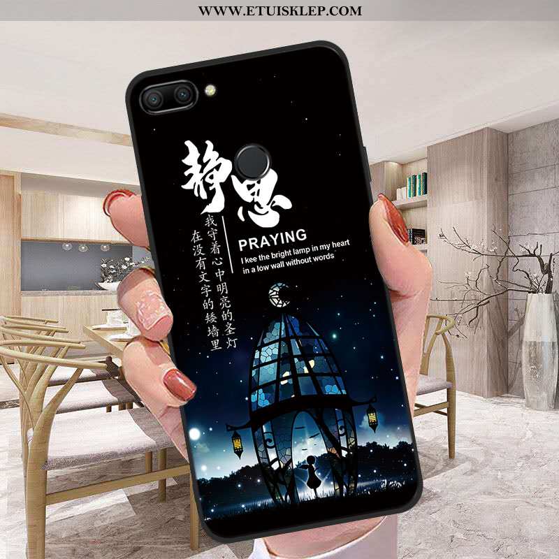 Etui Xiaomi Mi 8 Lite Moda Miękki Telefon Komórkowy Kreatywne Futerał Kolor Wiszące Ozdoby Tanie