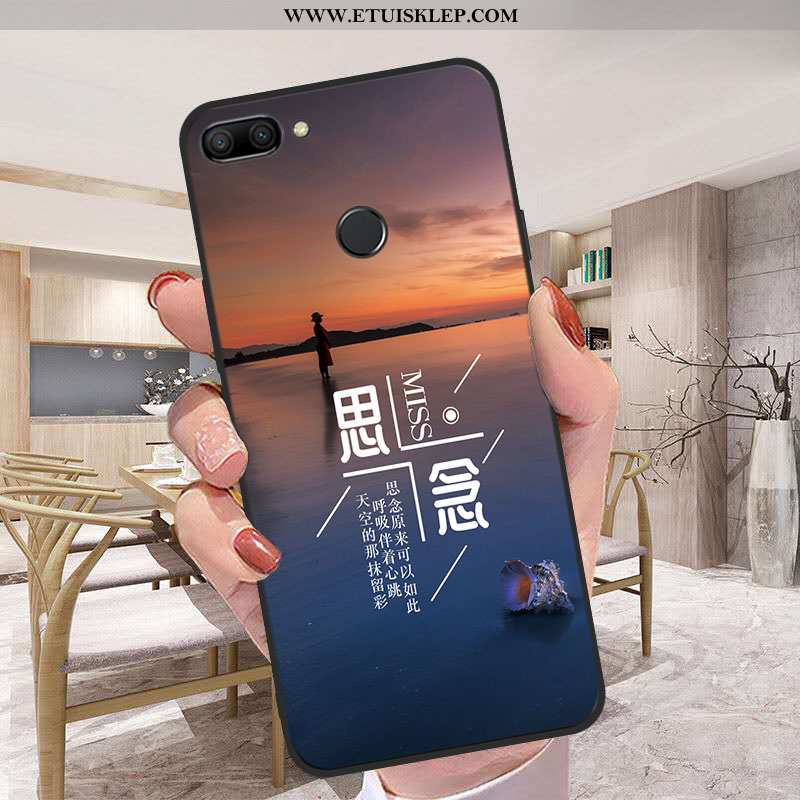 Etui Xiaomi Mi 8 Lite Osobowość Telefon Komórkowy Niebieski Młodzież Mały Futerał Kupię